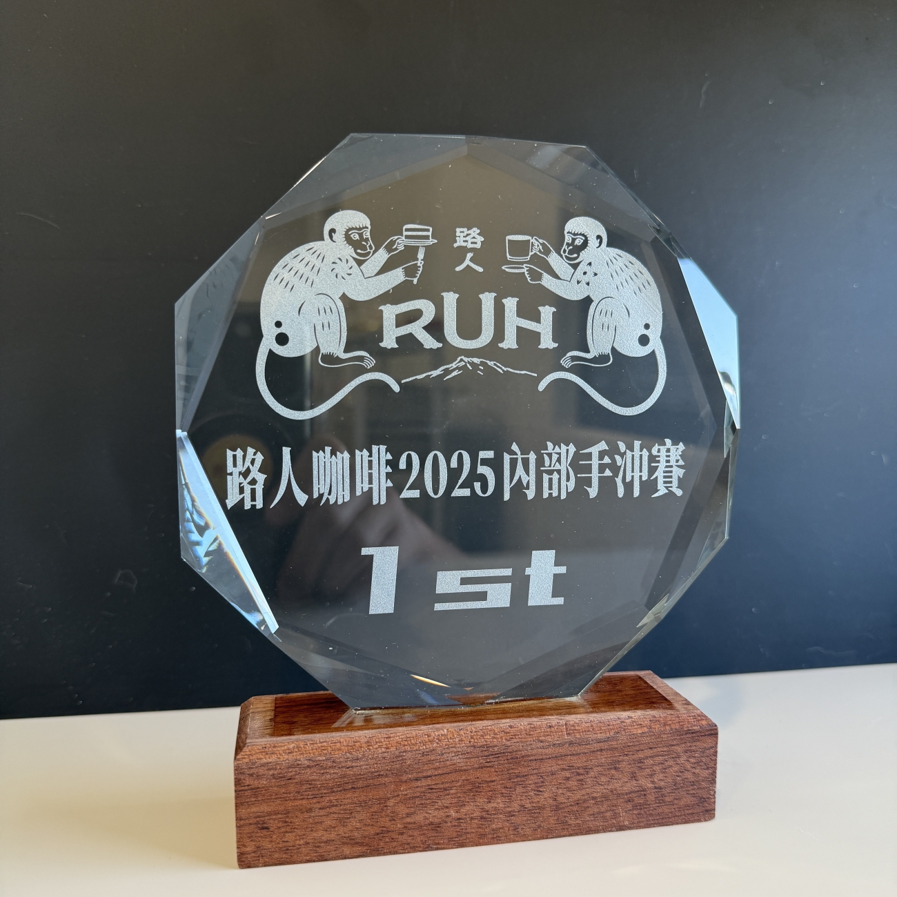 水晶木頭獎牌訂製