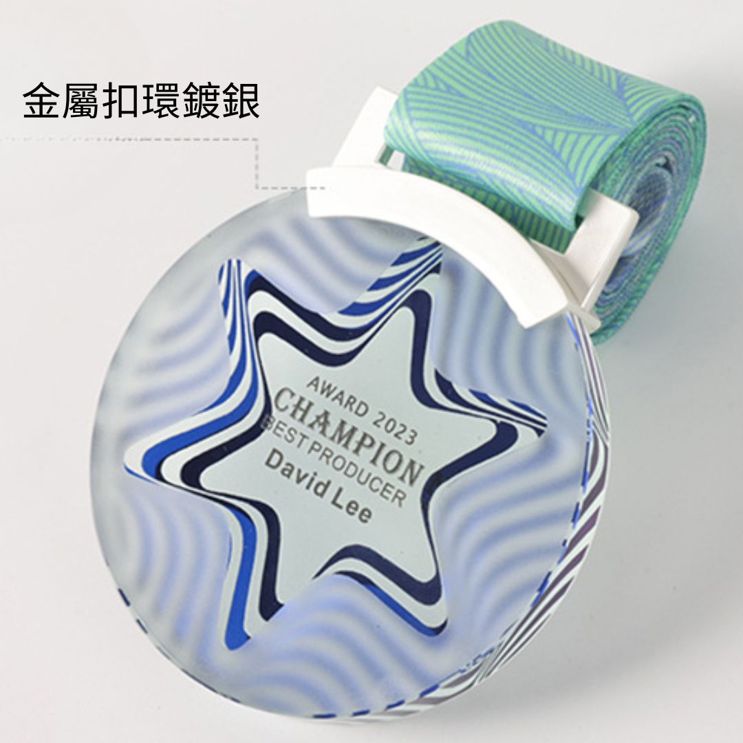 琉璃與金屬扣環