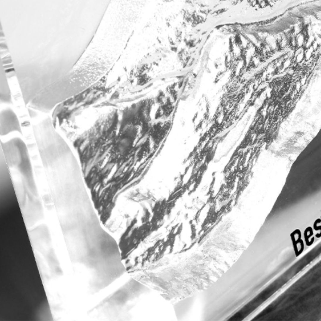 K9高透水晶材質 紋理清晰