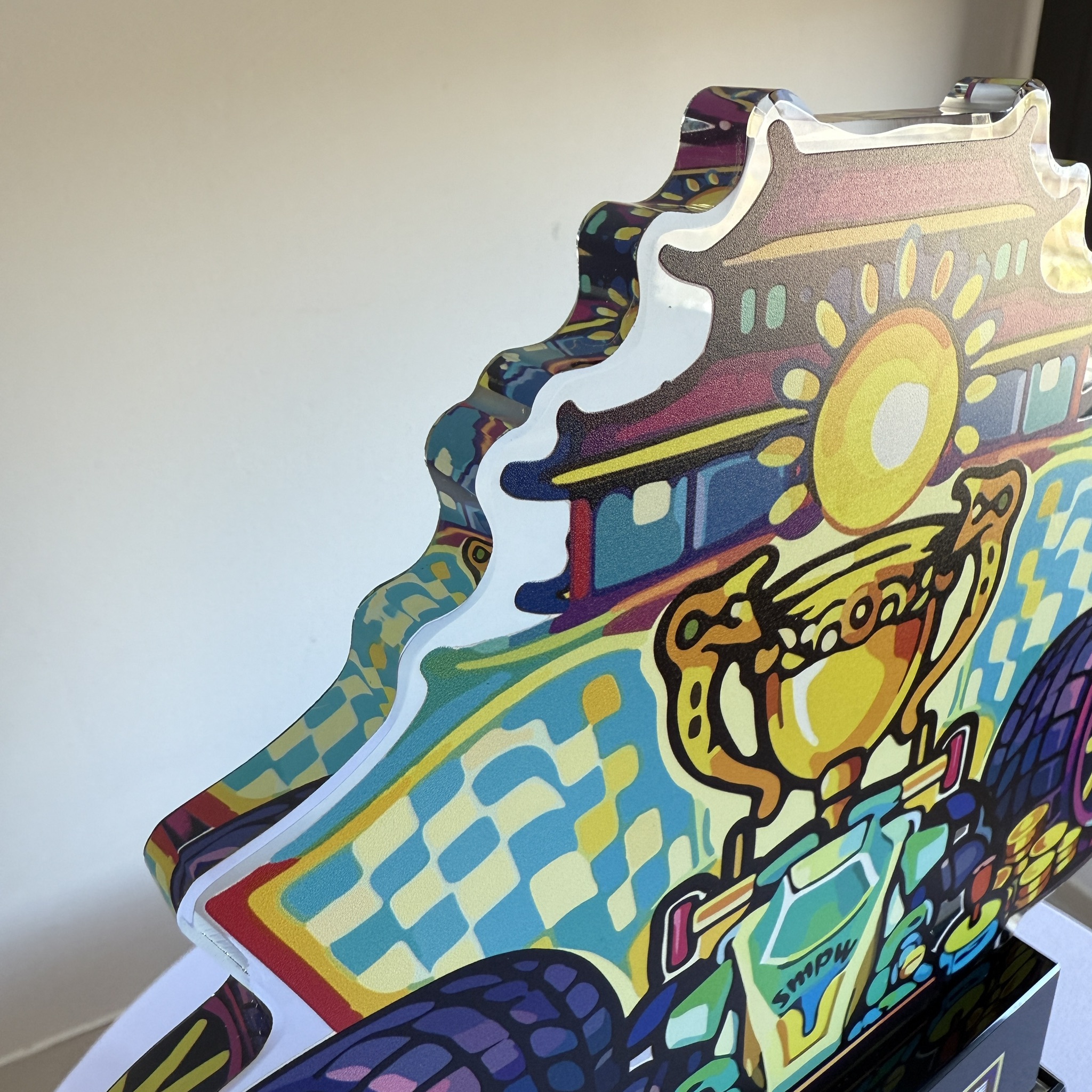 K9水晶割型獎盃設計