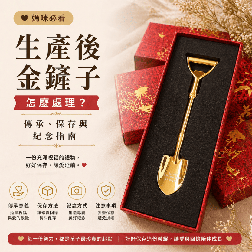 生產後金鏟子怎麼處理